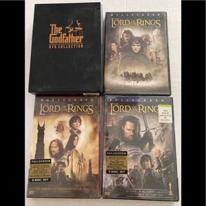 COPY - DVD - series - Godfather, LOTR